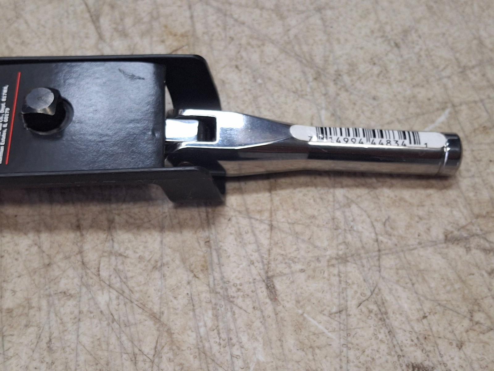 Sears Craftsman USA Nos 3/8” Drive Stubby Flex Head Ratchet 44834 Full Polished