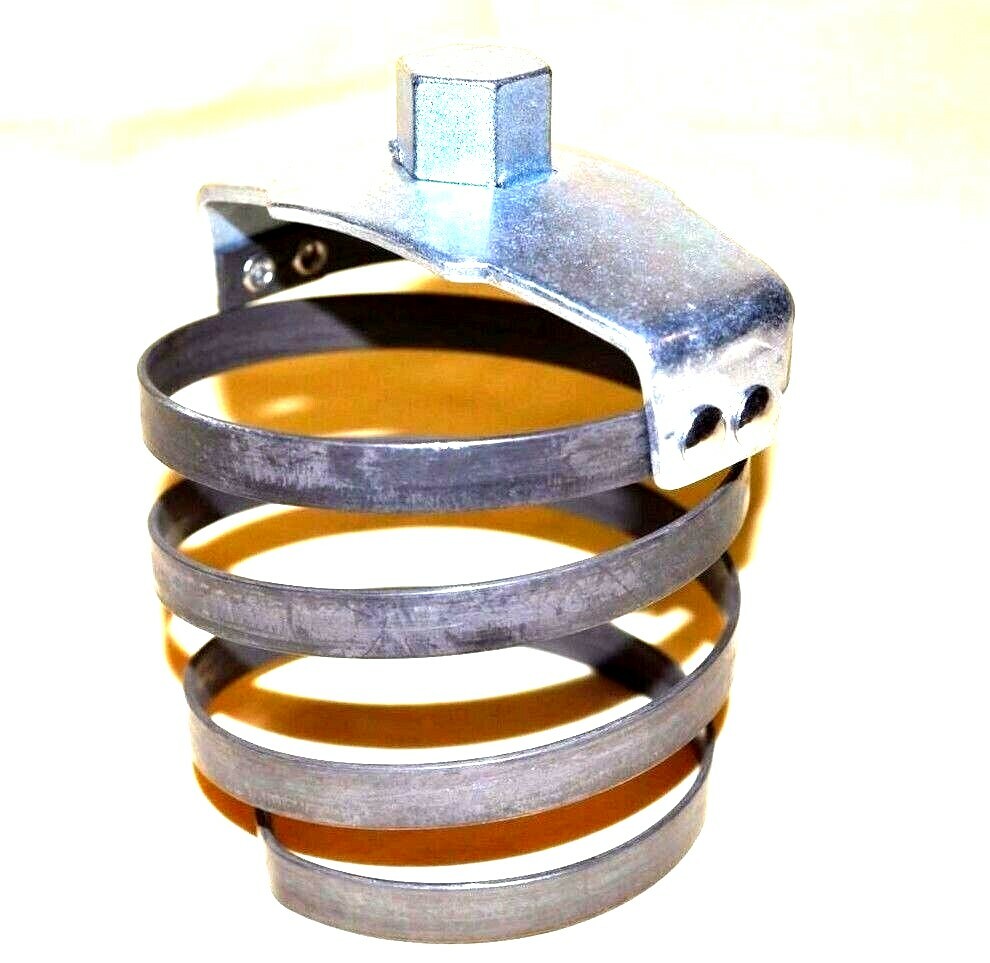 Large Small Coil Spring Oil Filter Wrench Heavy Duty Steel Grip Fliter W272 W271