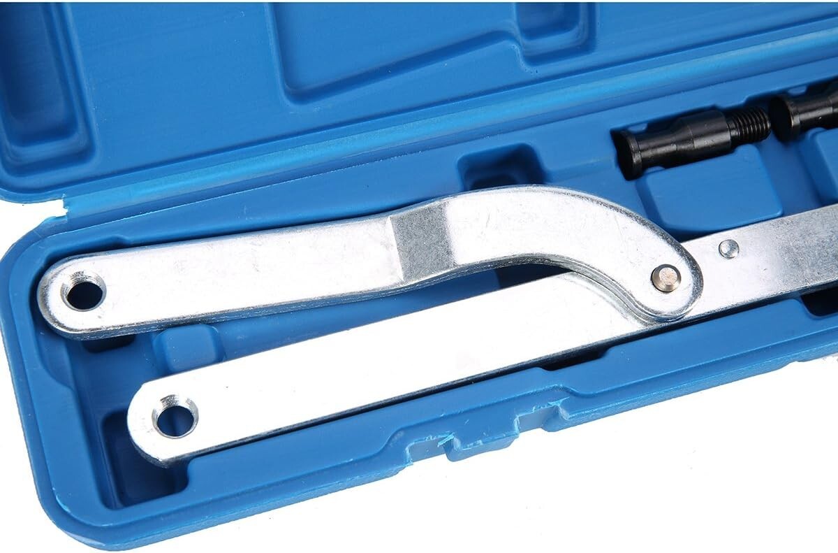 Universal Camshaft Pulley Fan Clutch Removal Holder Wrench Tool Kit