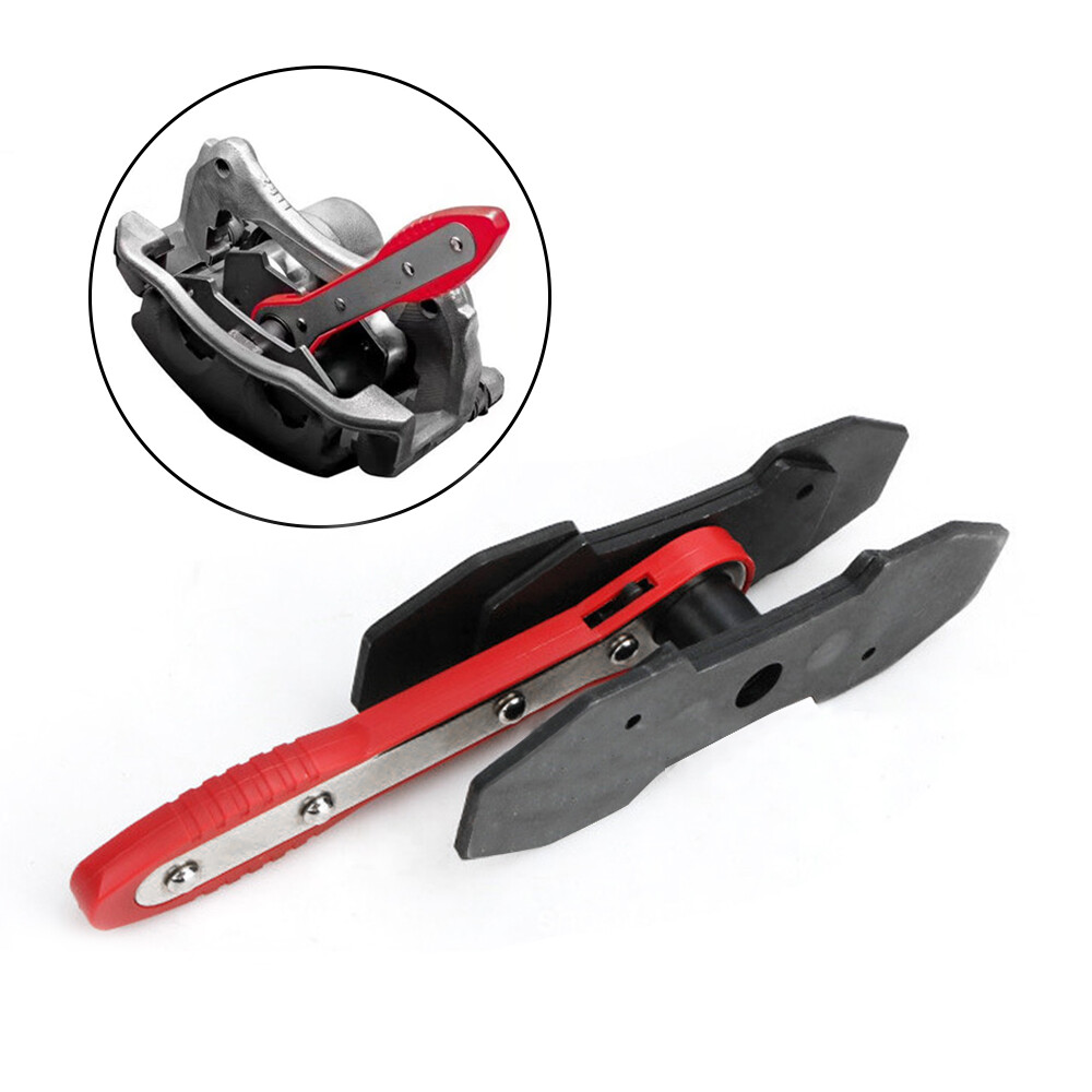 Portable Car Ratchet Brake Piston Spreader Wrench Caliper Pad Install Tool Press