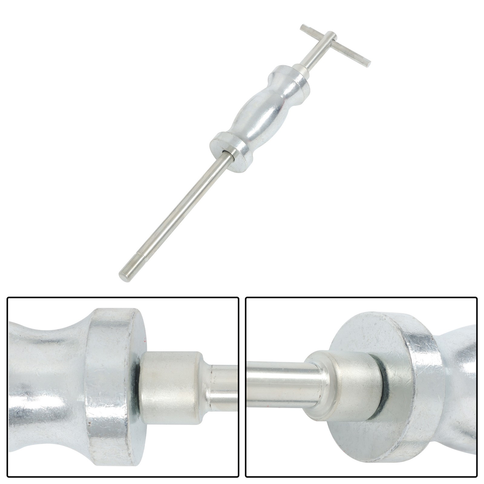 40Pcs Diesel Fuel Injector Puller Removal Tool Extractor Slide Hammer Universal