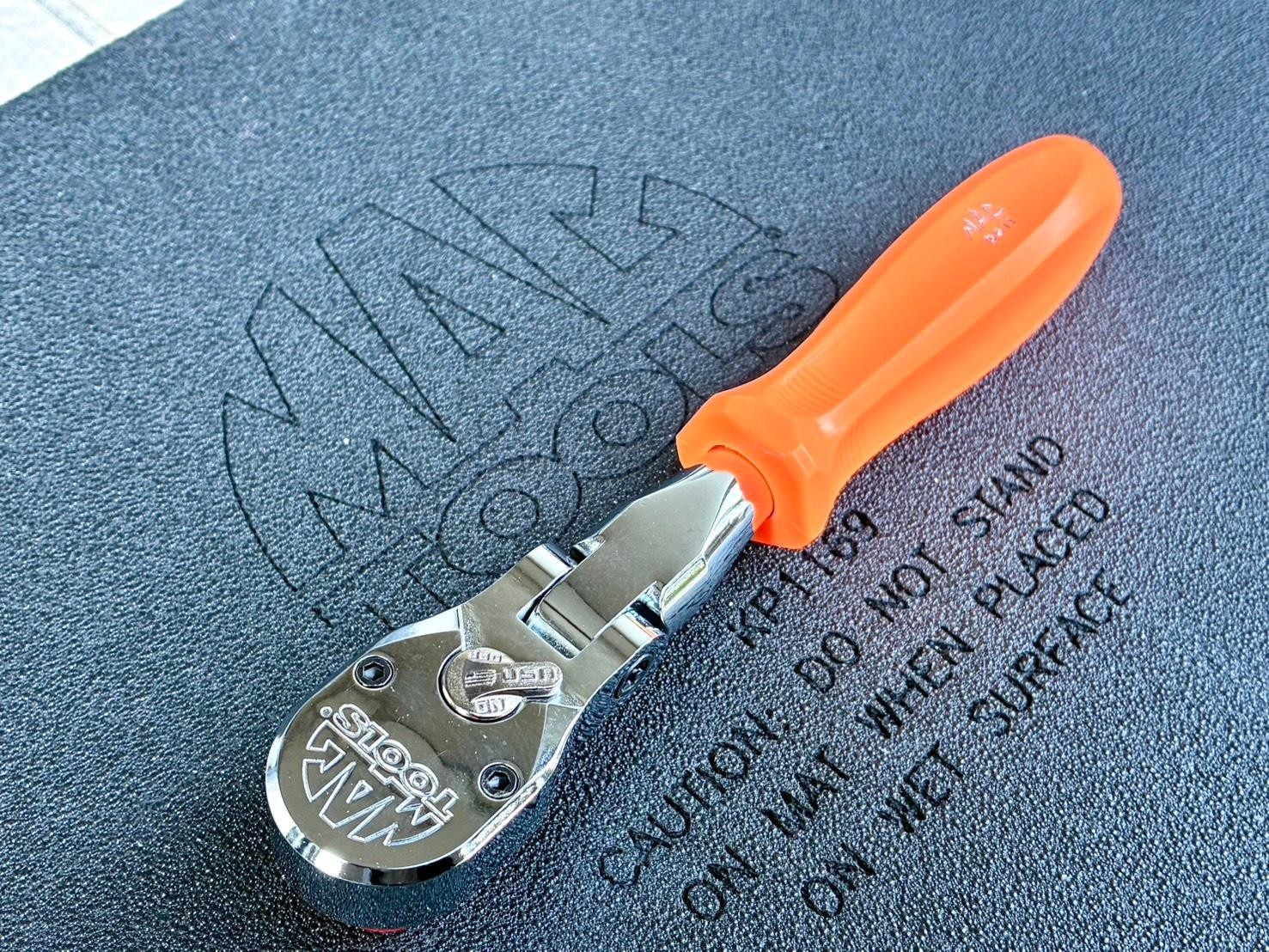 Rare Mac Tools 3/8dr Flex Ratchet XR1390AFPA ORANGE
