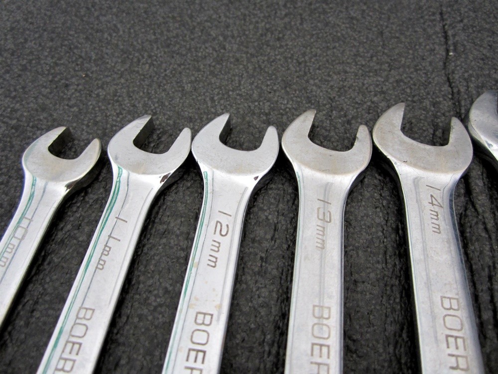 Blue-Point 9pc Metric Reversible Combination Ratcheting Wrench Set