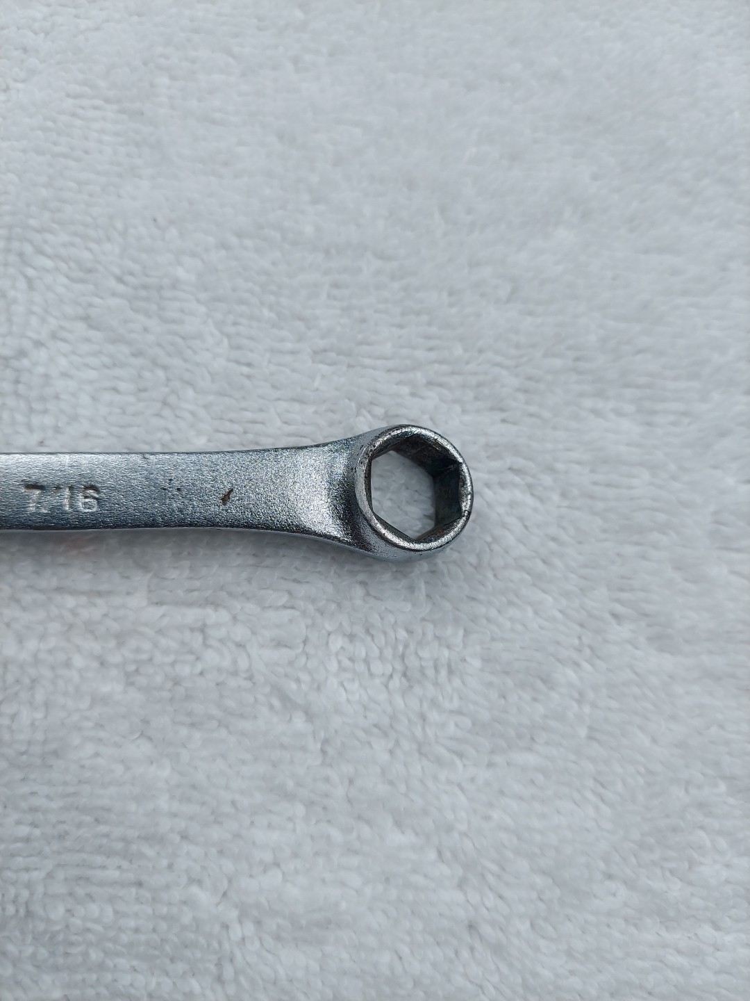 Vulcan XOE-614 7/16″ Service Wrench 6 Point Box End USA Vintage