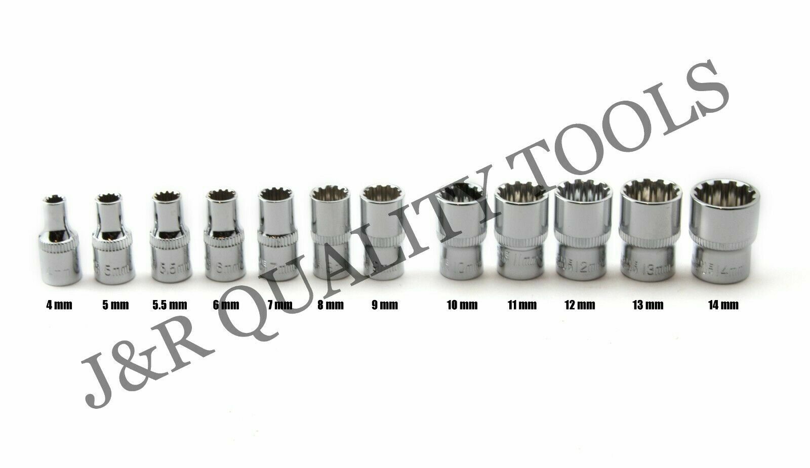 1/4″ DRIVE DR SOCKET WRENCH TOOL SET KIT FOR REMOVING ROUNDED DAMAGED BOLTS NUTS