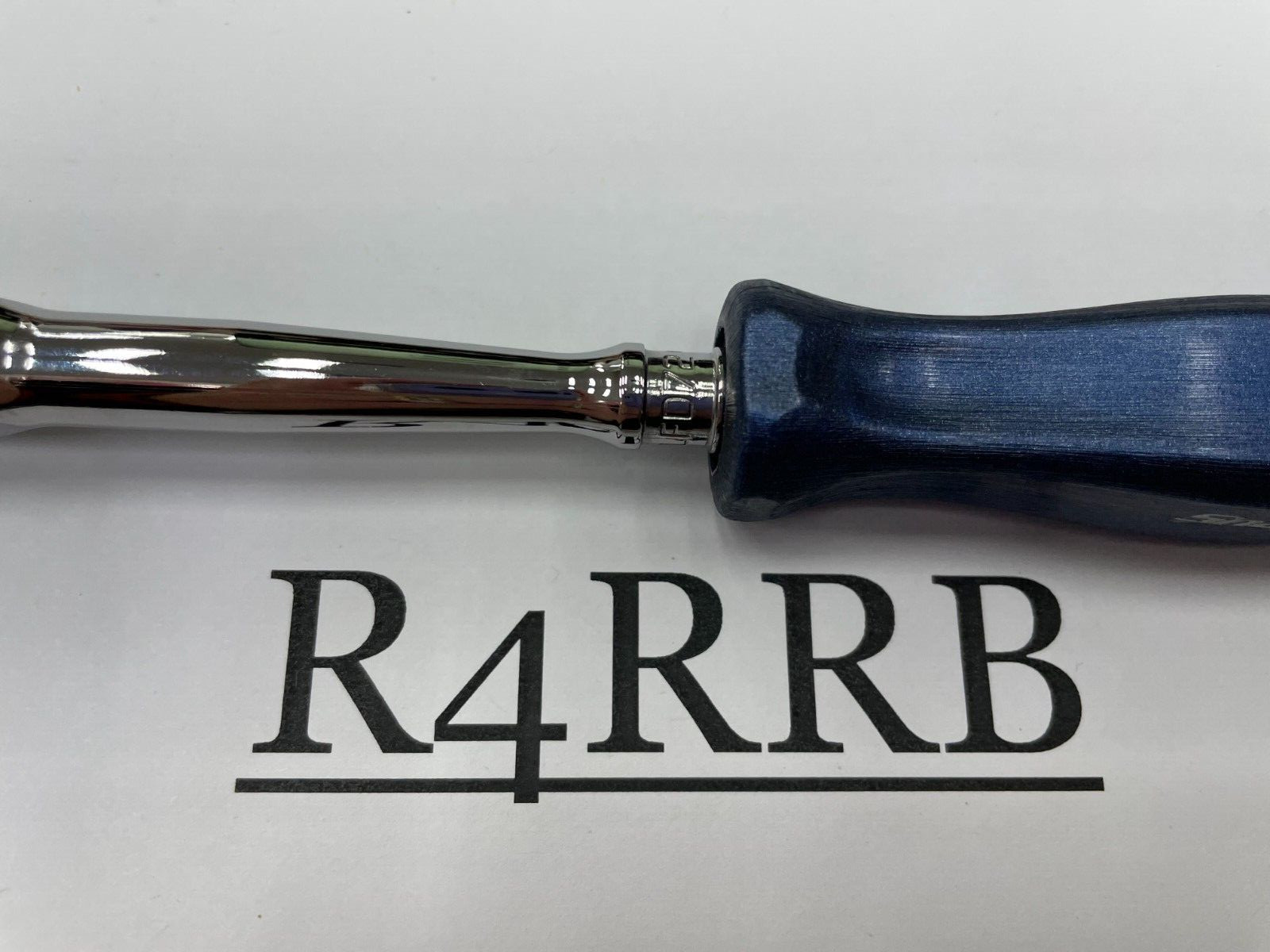 Snap-on Tools NEW POWER BLUE Hard Grip 1/4″ Drive LONG Flex Ratchet THLFD72MB