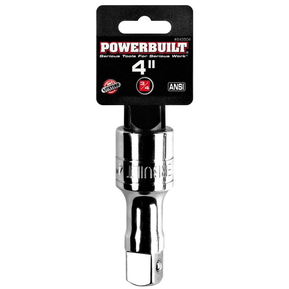 Powerbuilt 3/4 Inch Drive 4 Inch Extension Bar – 643504