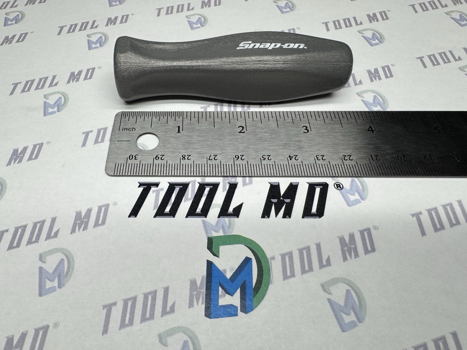 Snap-on Tools USA NEW 3/8” Drive DARK TITANIUM Hard Grip Ratchet Handle FHD80