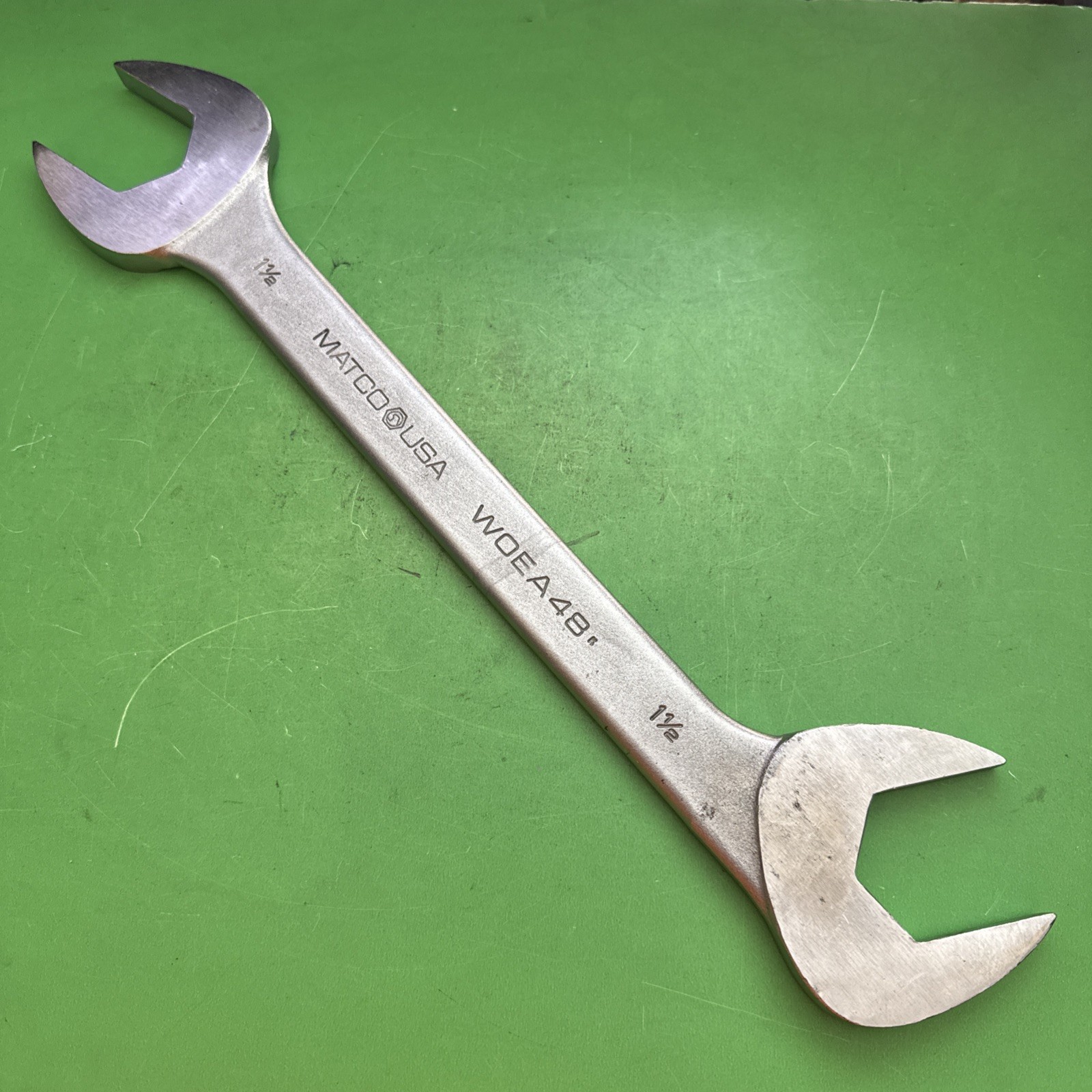 Matco USA 8-Piece WOEA Series 1″ to 1-1/2” SAE 4-Way Open-End Angle Wrench Set