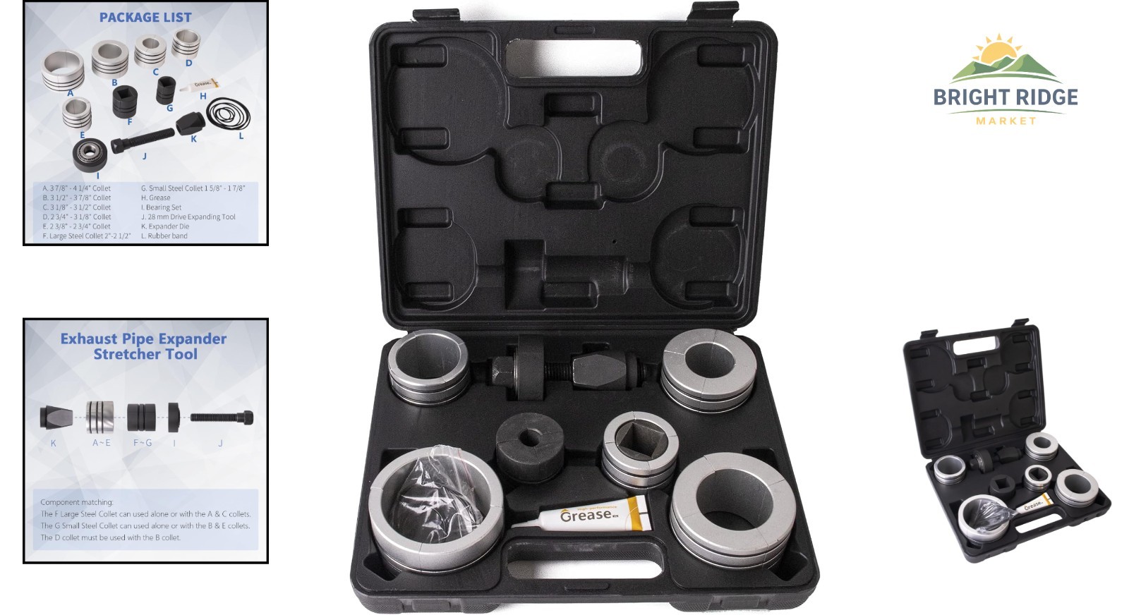 Professional Exhaust Pipe Stretcher with Rugged Construction for Extended Use