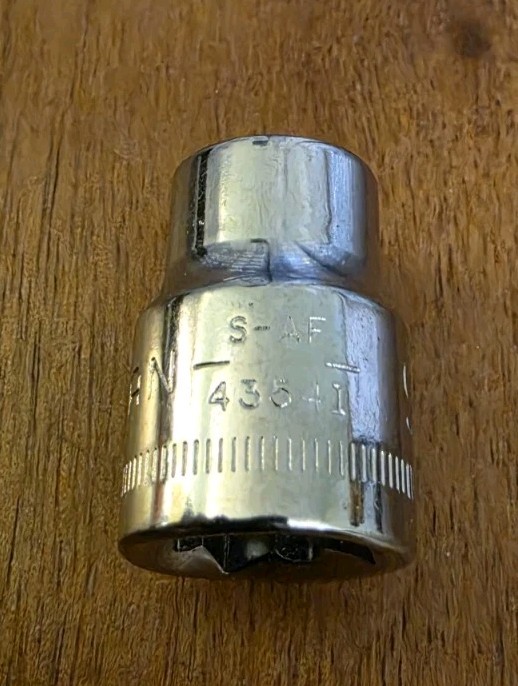 Craftsman 9mm Socket 6 Point 3/8″ Drive S-AF 43541
