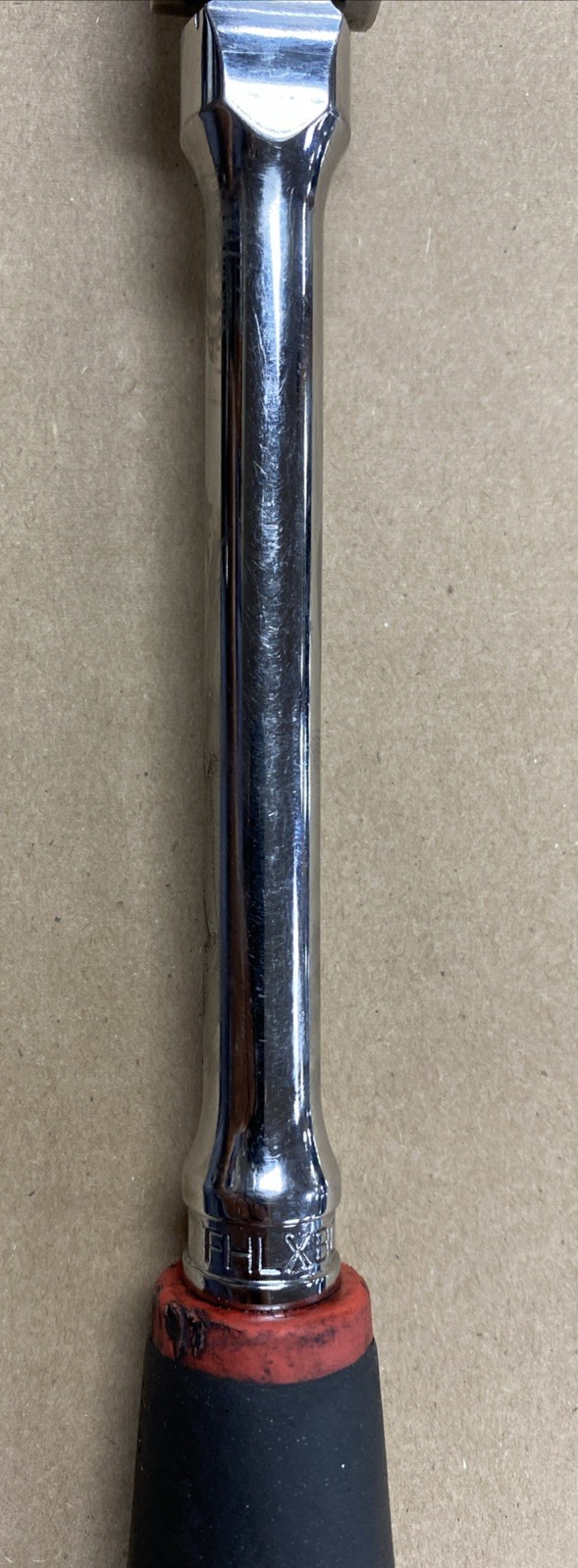 Snap-On Tools FHLX80B 3/8 Soft Grip Long Head Ratchet