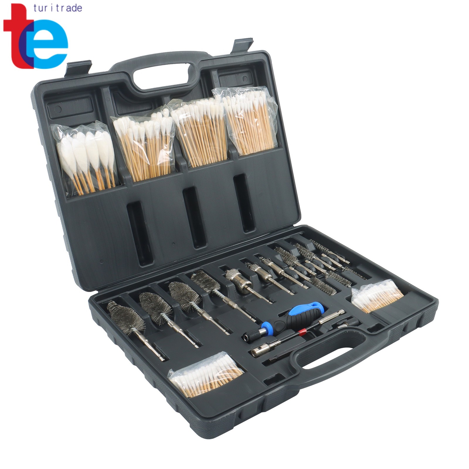 Professional Diesel Injector-Seat Cleaning Kit 8090S Cylinder Heads (17-Pack)