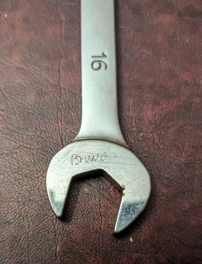 Mac Tools 16mm Metric Combination Wrench 12 Point M16CW Made In USA