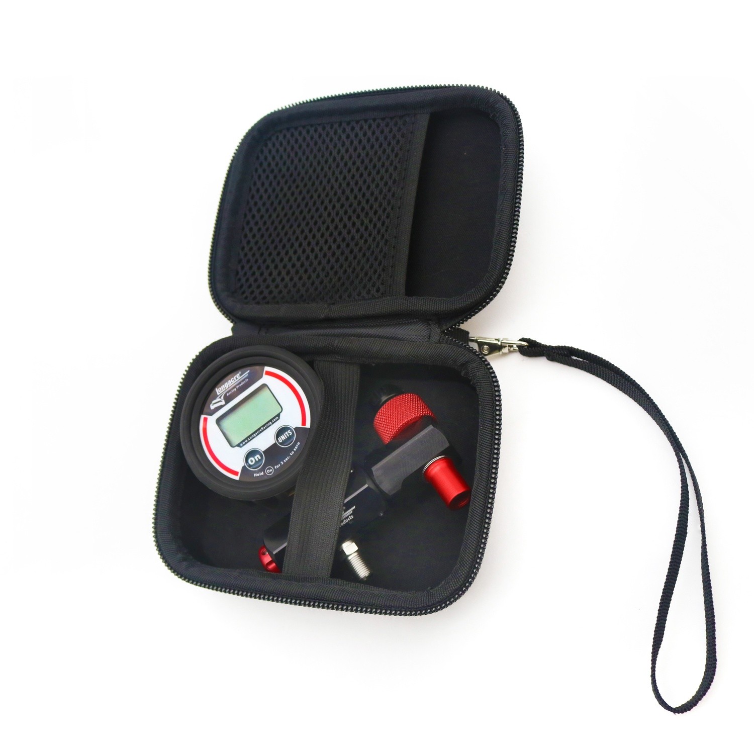 Longacre 52-50453, One Shock Inflator and Gauge 0-300 psi Elite Digital Black Re