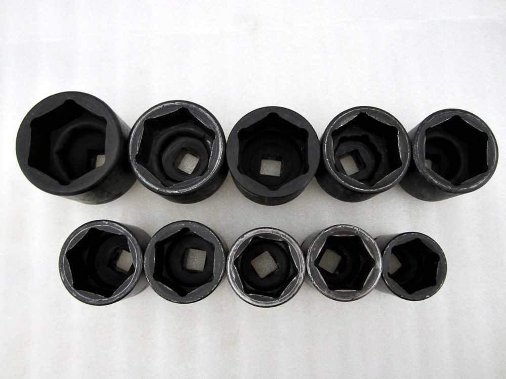 Snap-on 1/2″ Drive 10pc SAE 6pt Impact Socket Set 1″ to 1-9/16″ 309IMADDON USA
