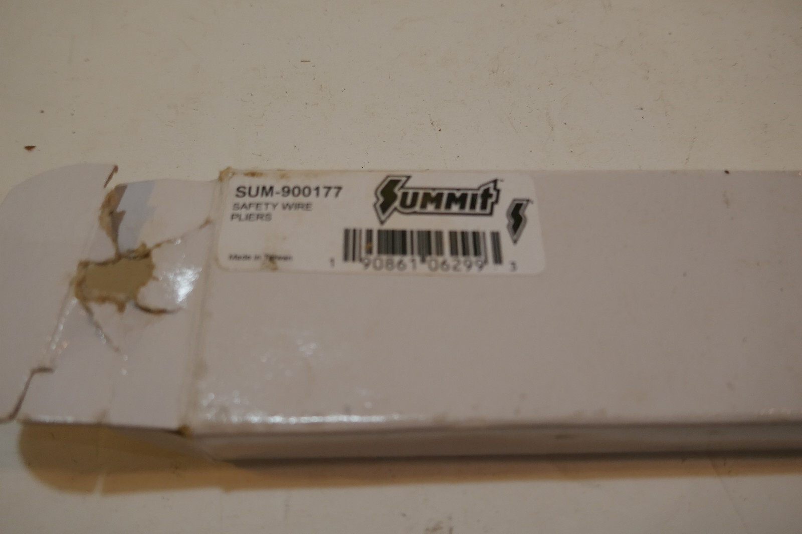 Summit Racing SUM-900177 Pliers, Safety Wire, Twisting, Steel, Black,