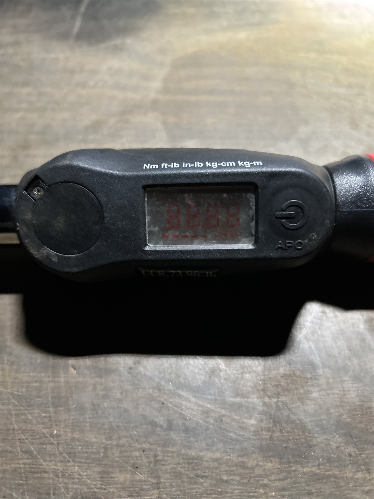(CT) New Old Stock K-Tool 72133 3/8-» Drive Digital 15″ Torque Wrench