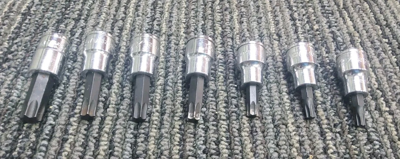 ICON T27-T55 Professional Hex Driver Socket Set – 7 Piece
