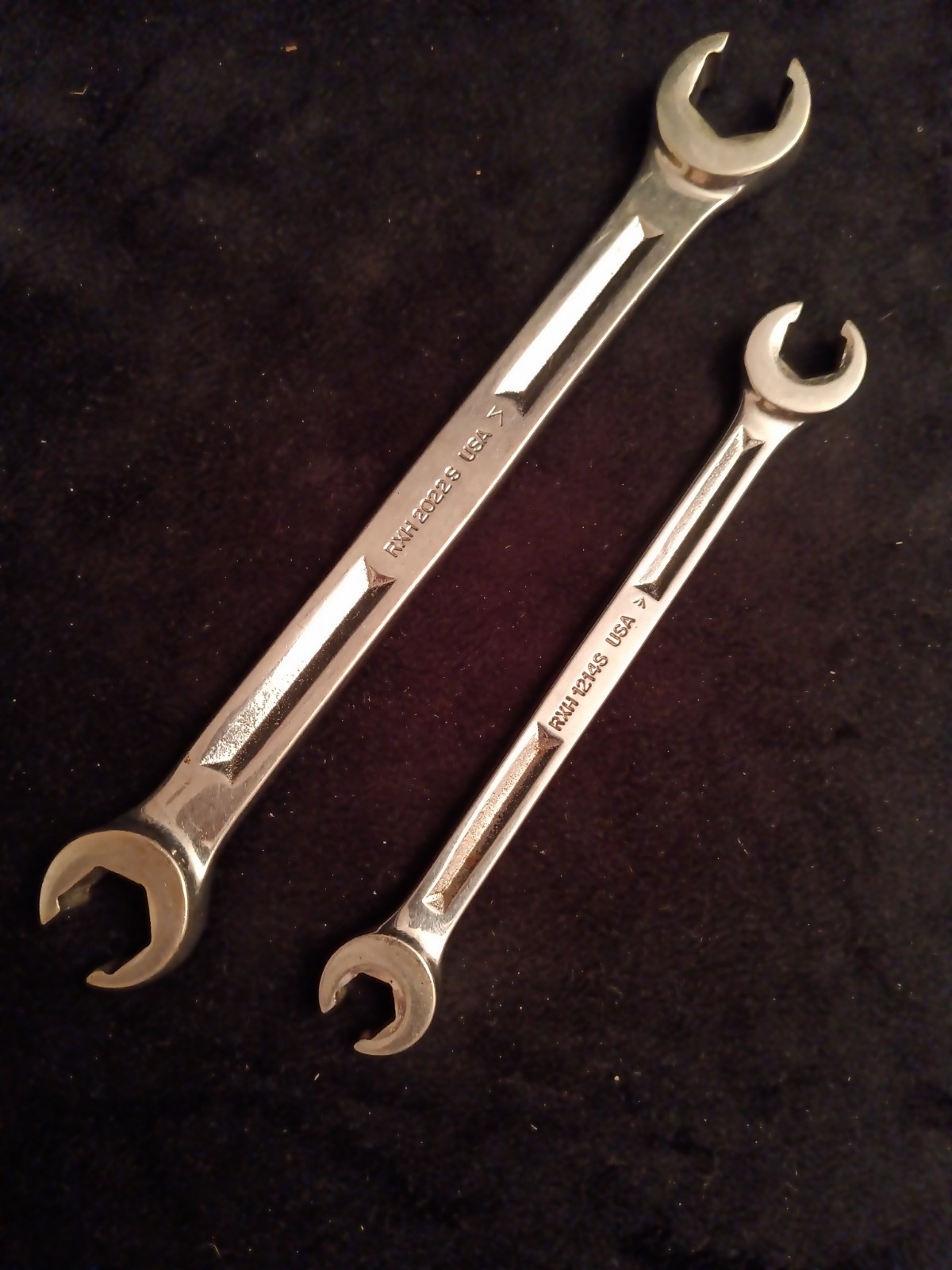 Snap On Underline 5/8-11/16 RXH2022S 3/8-7/16 RXH1214S Line Wrenches