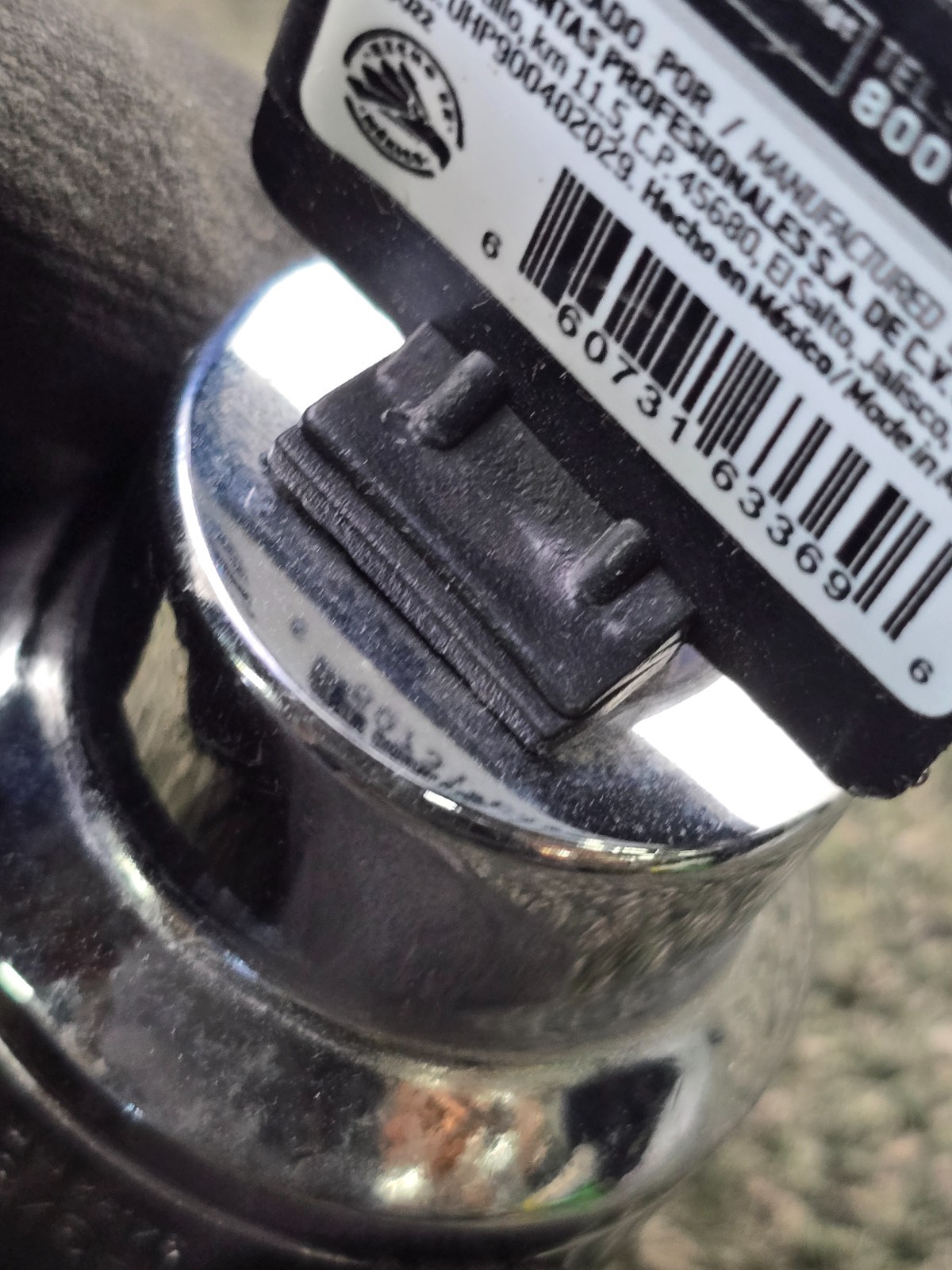 Urrea 5444 1/2-inch Drive 12-Point 1-3/8 inch SAE Standard Socket Chrome-Nickel
