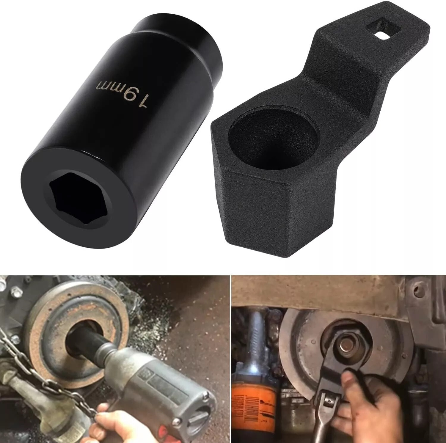 19mm Harmonic Balancer Socket / 50mm Crankshaft Pulley Wrench for Honda/ Acura