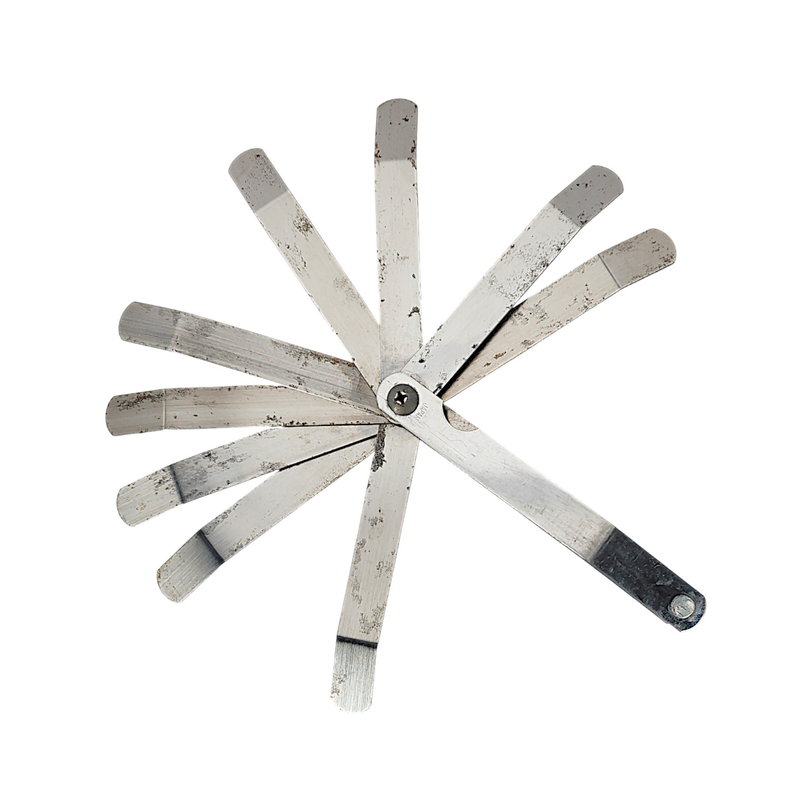 Stainless Steel Blades Feeler Measuring Gauges Set 10 Blades .008 – .026 JAPAN