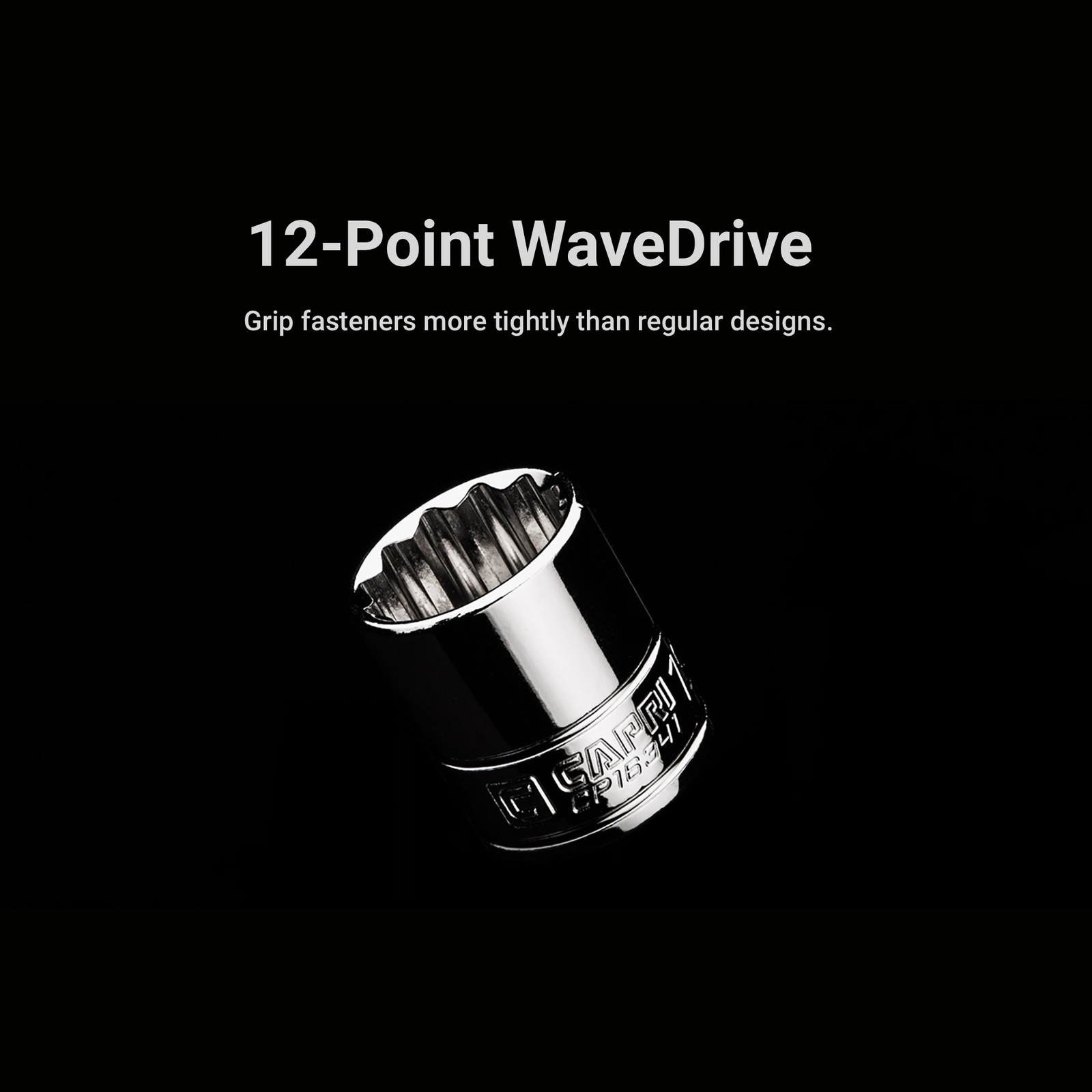 Capri Tools 12-Point Shallow Socket, 3/8 in. Drive, Metric and SAE Sizes