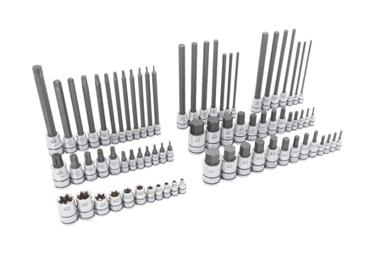 New/Sealed Matco 75 Pc ADV Master Bit/Torx Socket Set&Store Case&Hex Ball Chuck