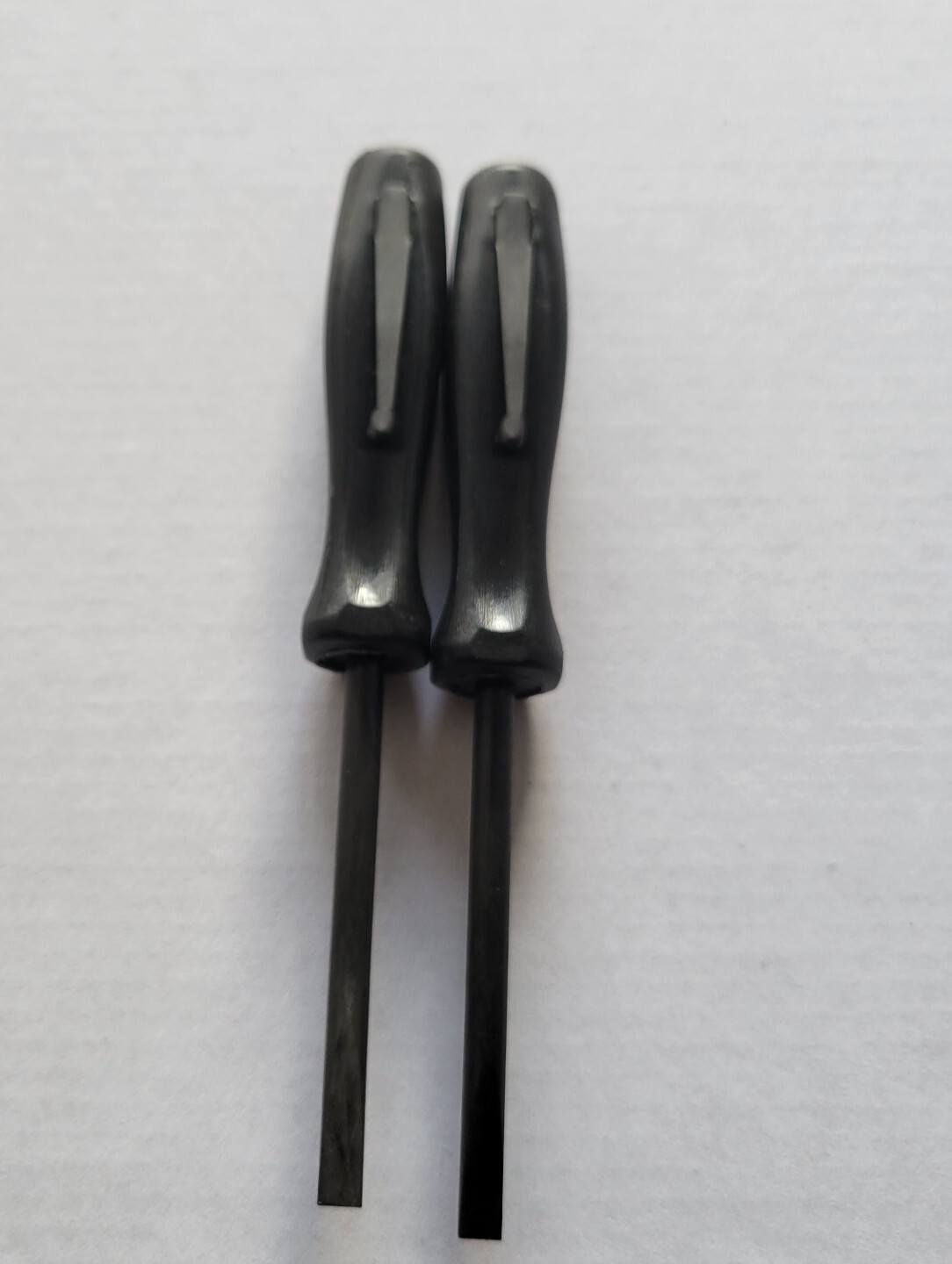 SNAP-ON Tools NEW 2pc BLACK 5″ STRAIGHT & BENT Mini Pocket Prybar Set Free Ship
