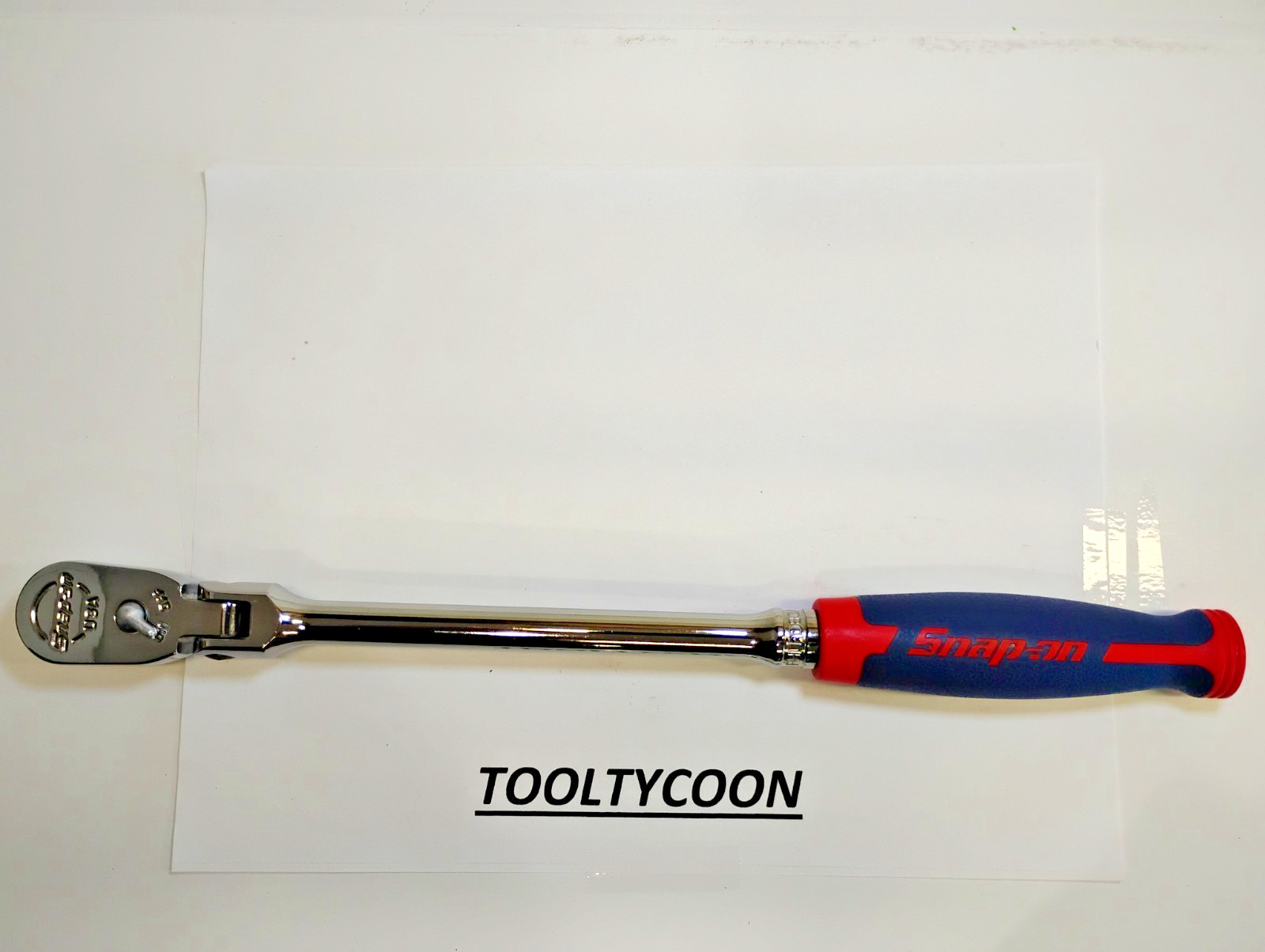 Snap-on Tools USA NEW ANNIVERSARY 3/8″ Hard Grip Flex Head Ratchet FHLFD80AAM