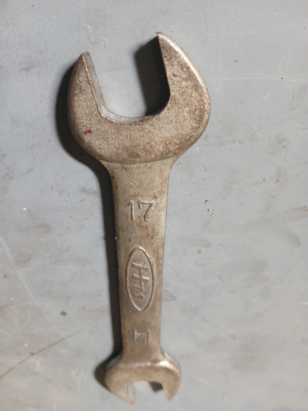 Vintage Honda Motors HM Double Open End Wrench 14mm & 17mm