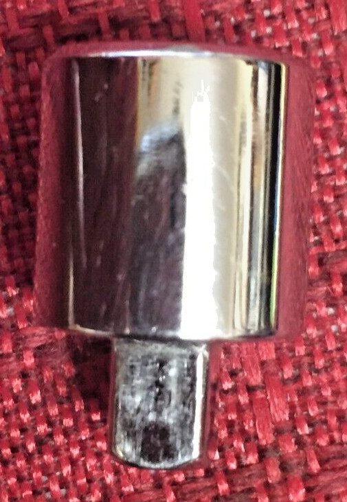 Mac Tool A128 Chrome Short Socket Adapter 3/8 to 1″dr 6pt 1″L USA Good 9.5/10