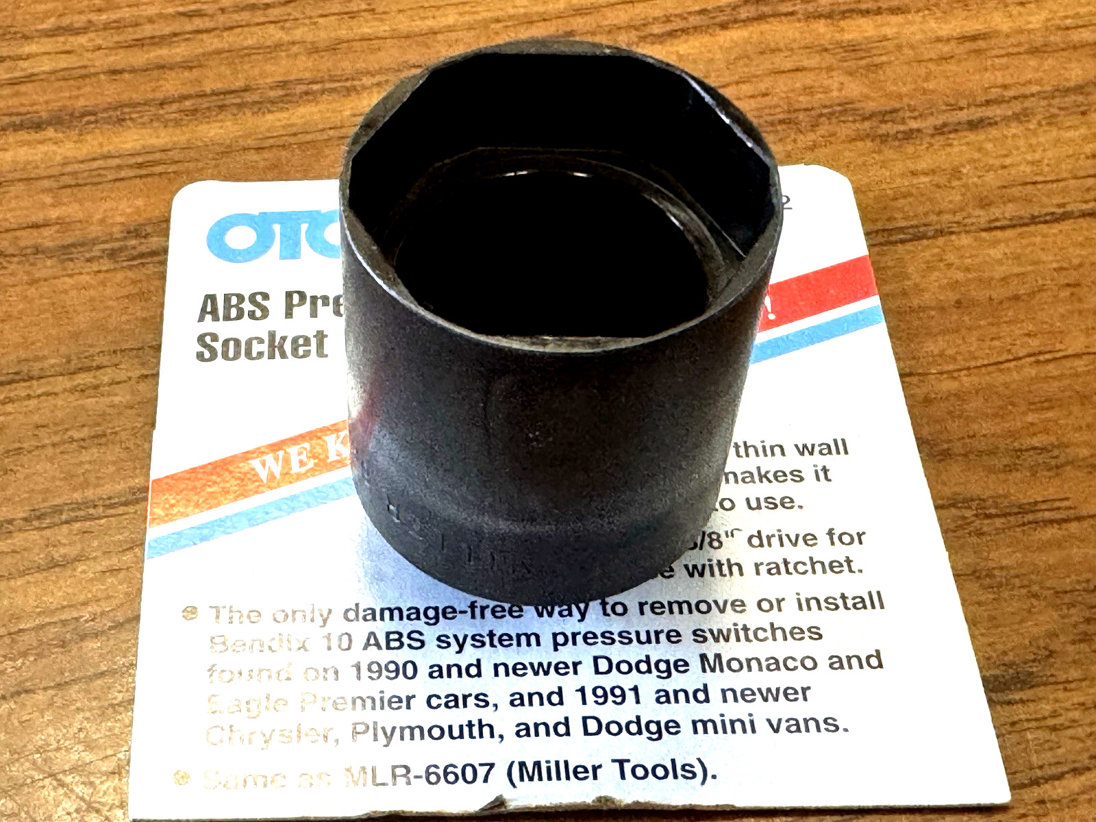 OTC 6002 ABS PRESSURE SWITCH SOCKET same as MILLER 6607 Made in USA