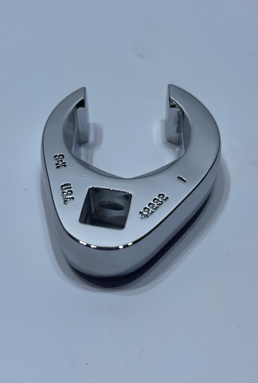 SK Hand Tools 1in. Flare Nut Crowfoot Wrench 3/8in. Drive 42232 USA
