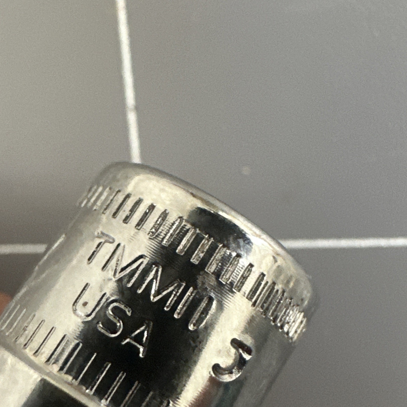 SNAP ON 11mm 1/4″ Drive 6 Point Shallow Chrome Socket TMM11 – Made in USA