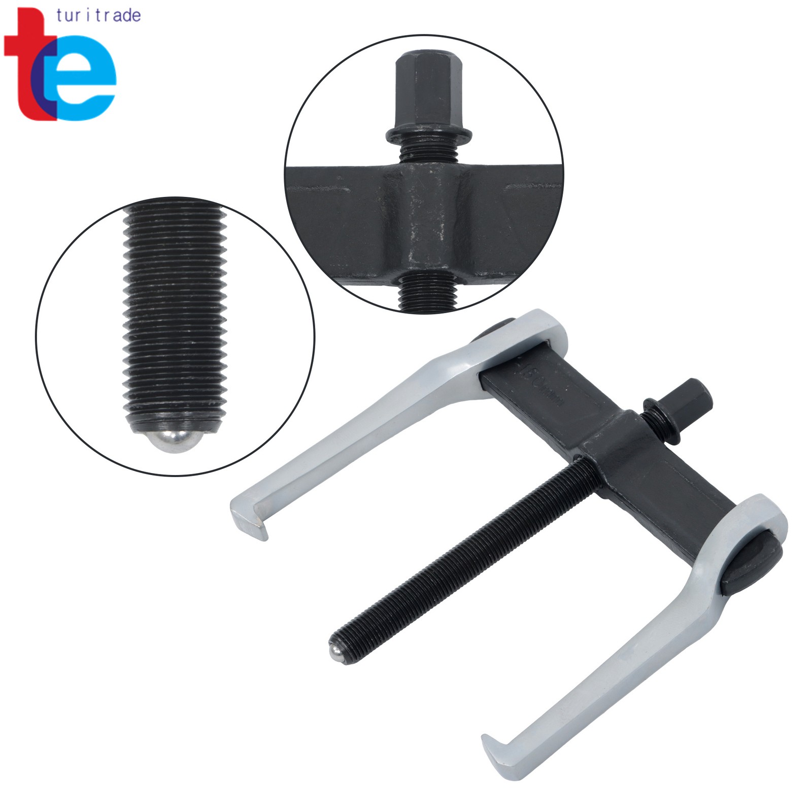 2 Jaw Gear Puller Set 4» 6» 8» Steel Bearing Puller Gears Tool Adjustable