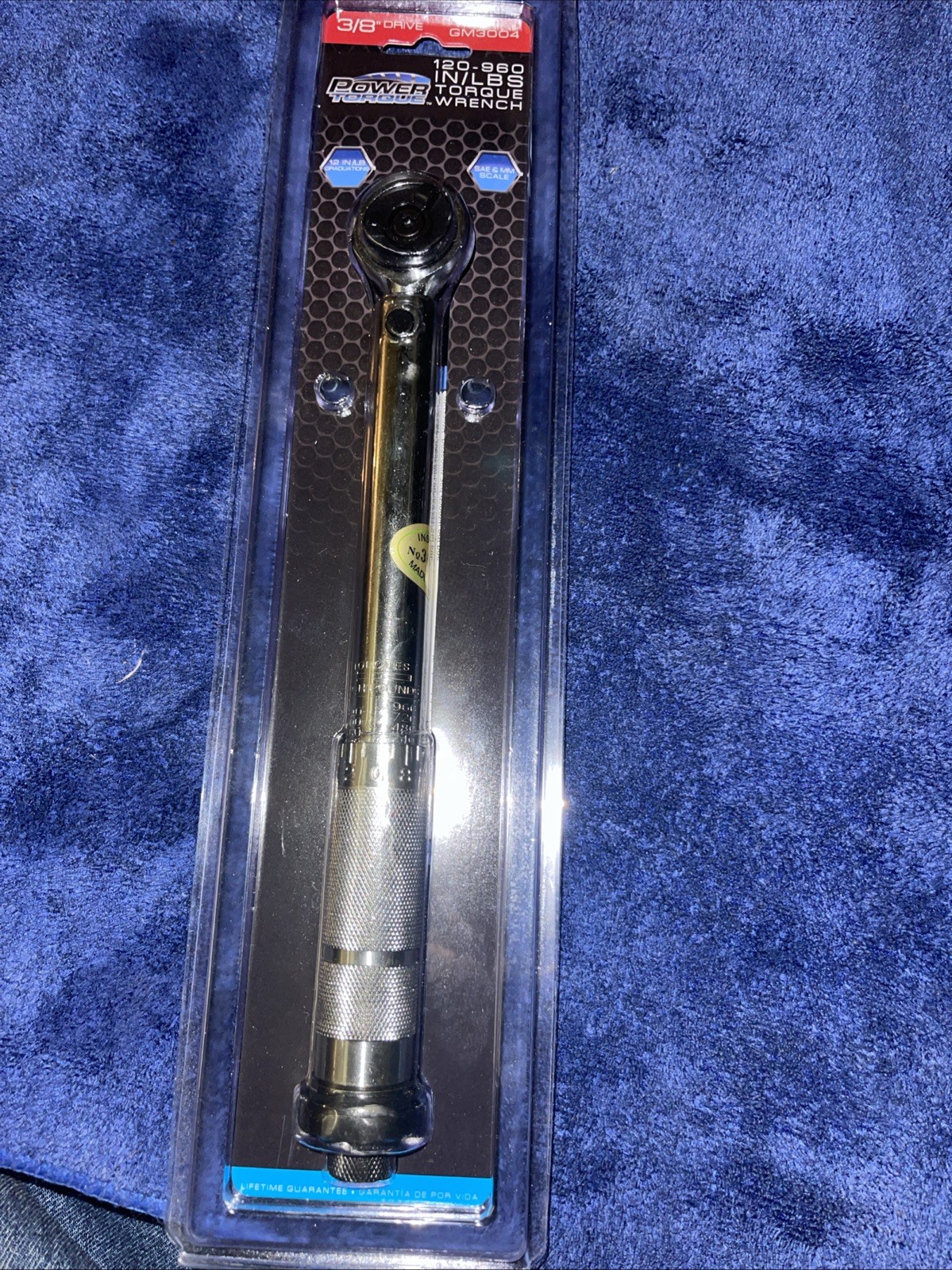 TORQUE WRENCH POWER 3/8″ DRIVE GM3004, 039564106767