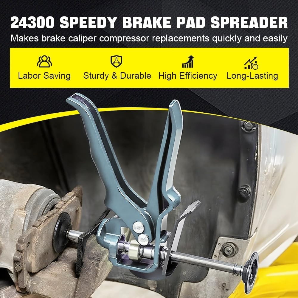 NEW Speedy Brake Pad Spreader Single Piston Brake Caliper Compressor Tool 24300