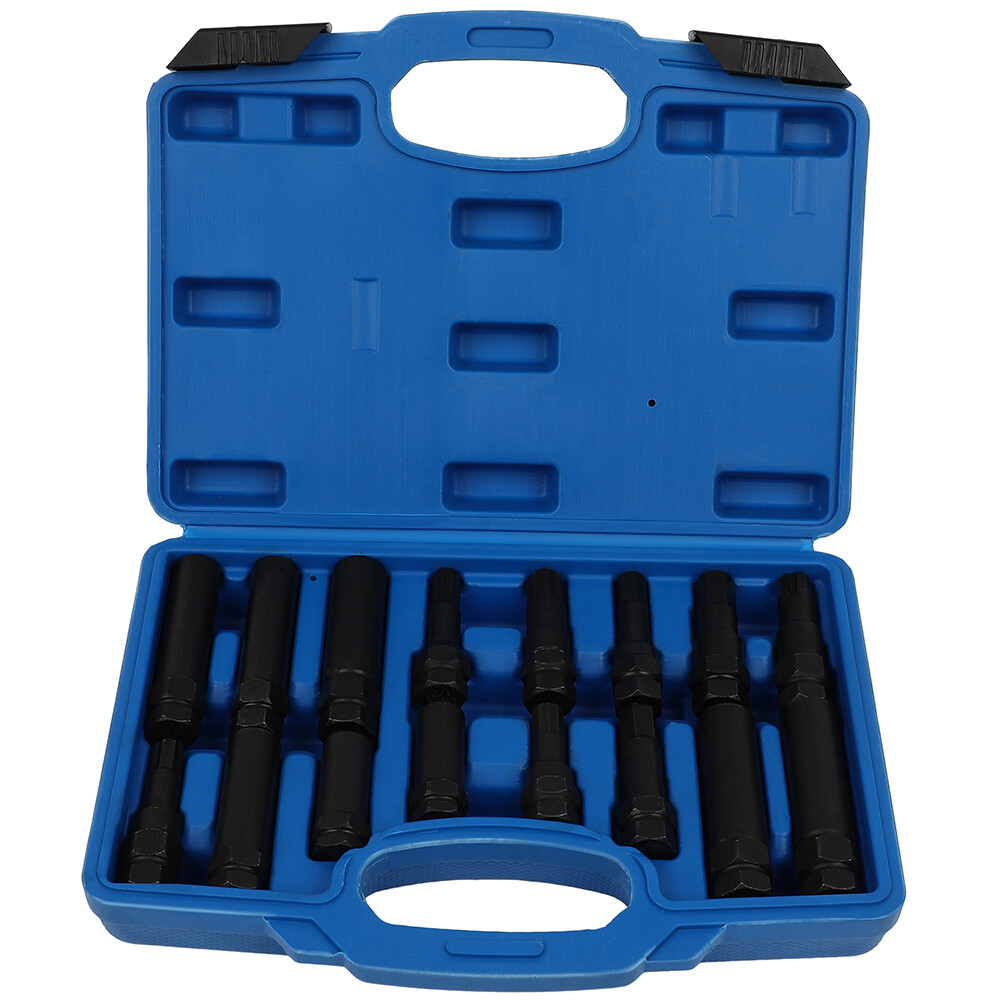 Pro Security Locking Key Lug Nut Master Socket Set Tool Kit Wheel Removal 16pc