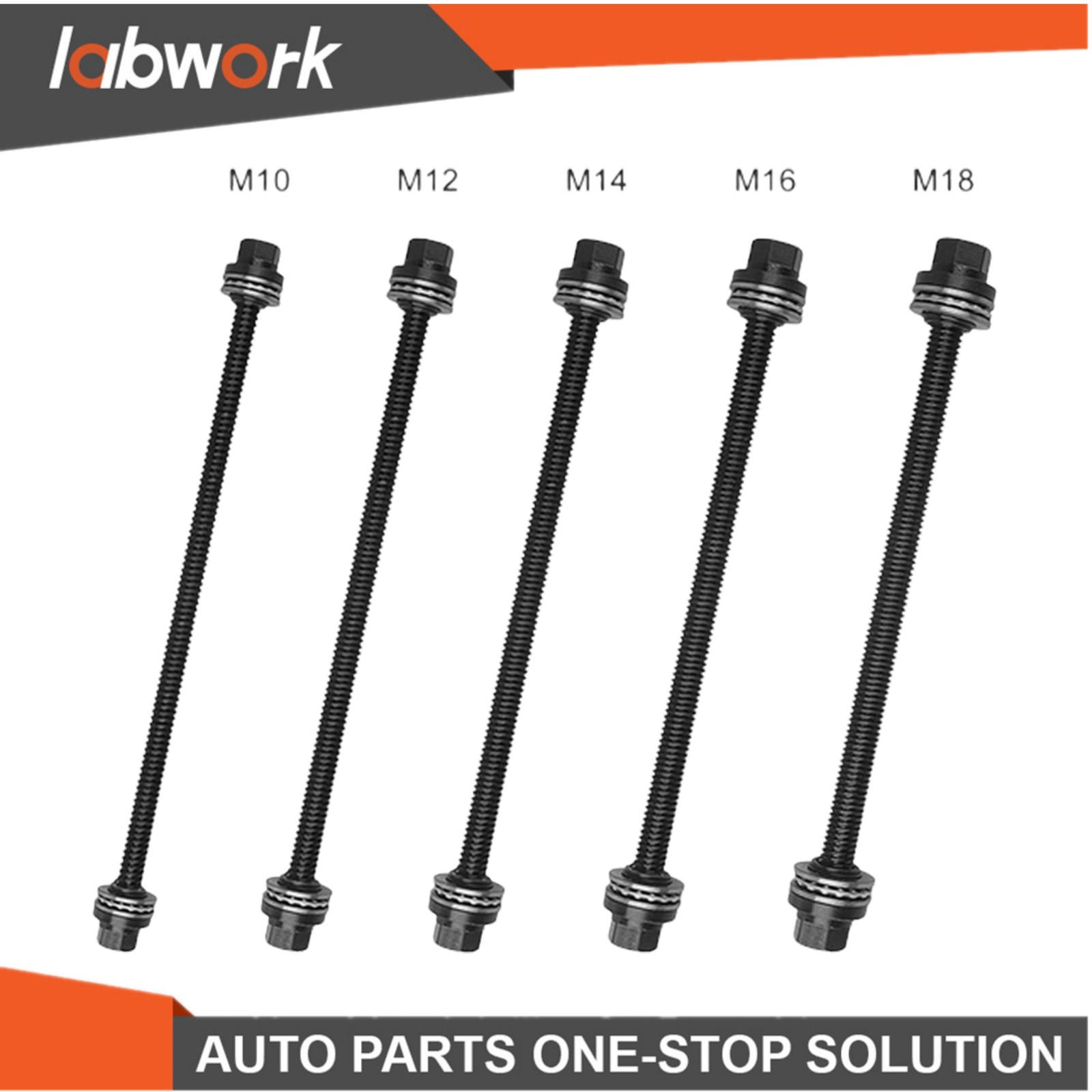 Labwork 27Pcs Press and Pull Sleeve Kit Bush Bearing Removal Insertion Tool