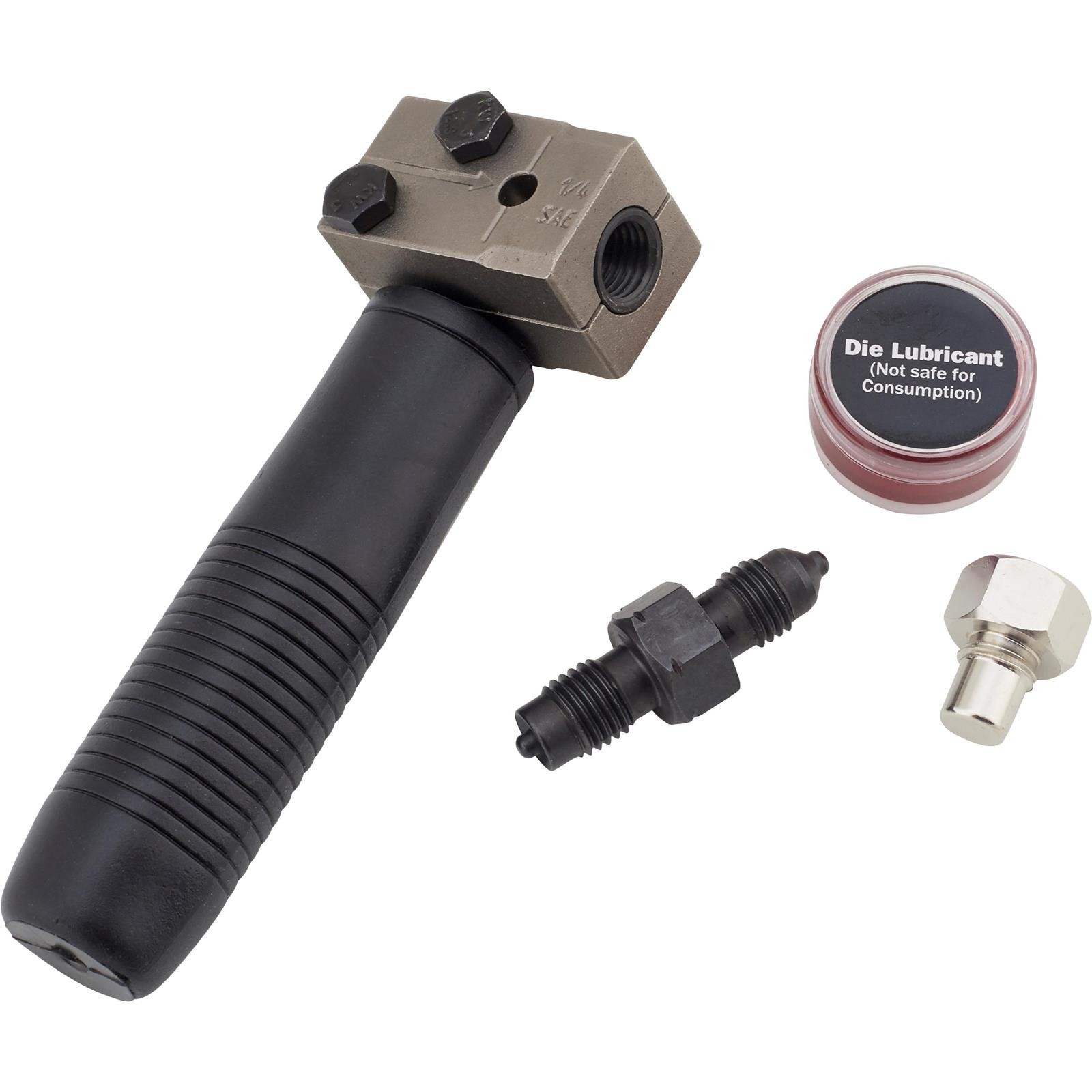 Titan Tools 51515 Double Flaring Brake Line Tool, 45-Deg,1/4 Tube
