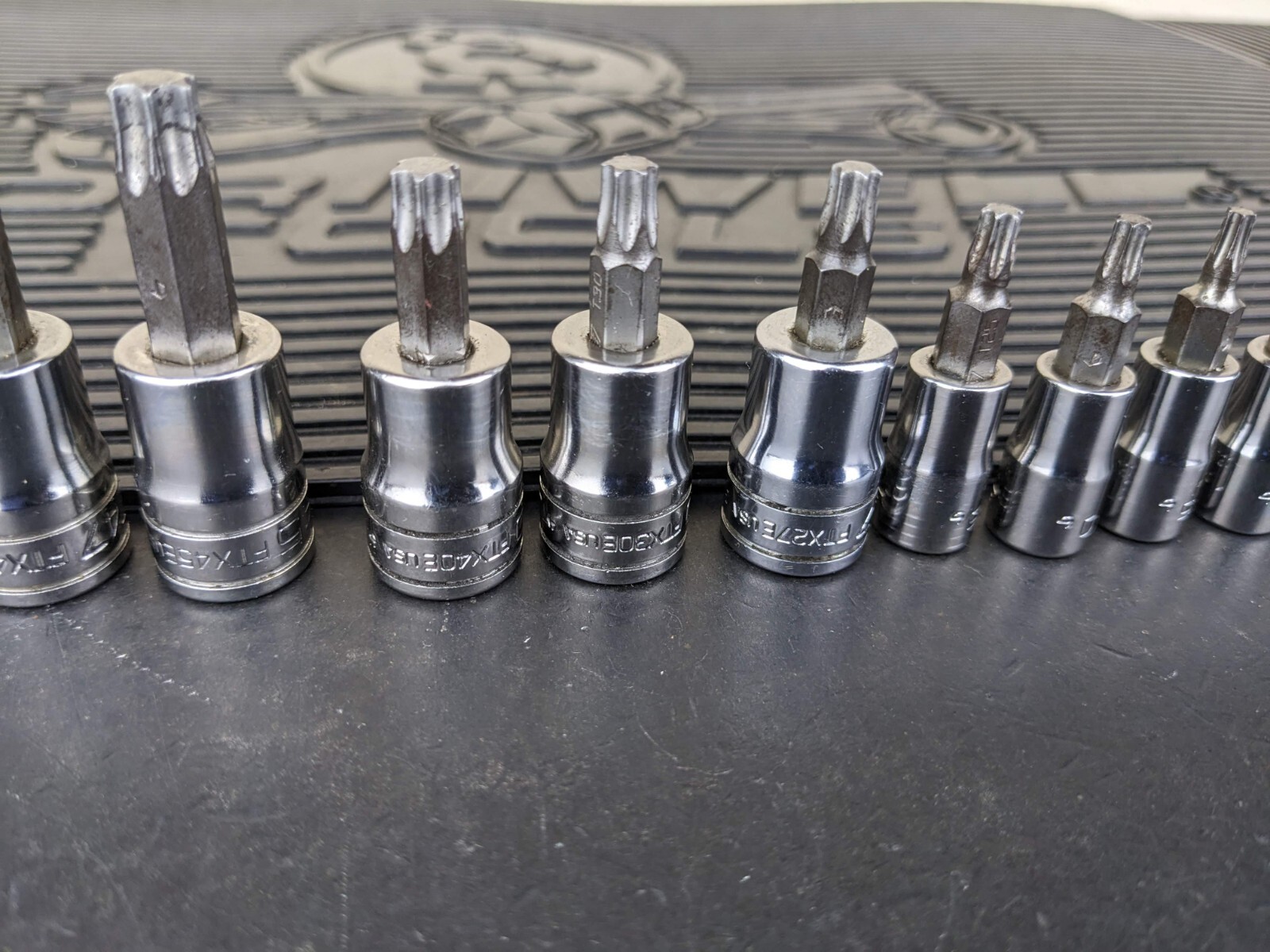 #be327 Snap-on Tools 12 Pc Combo Drive TORX Bit Socket Set 212EFTXY