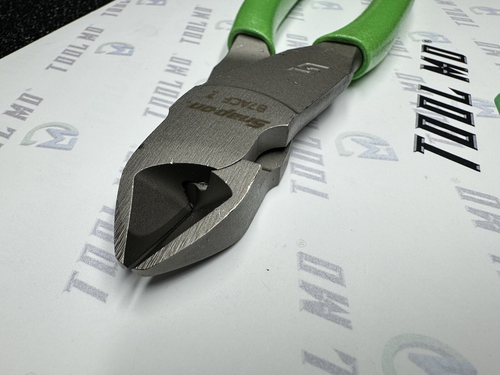 Snap-on Tools USA NEW GREEN Soft Grip 7″ VectorEdge Diagonal Cutter 87ACF