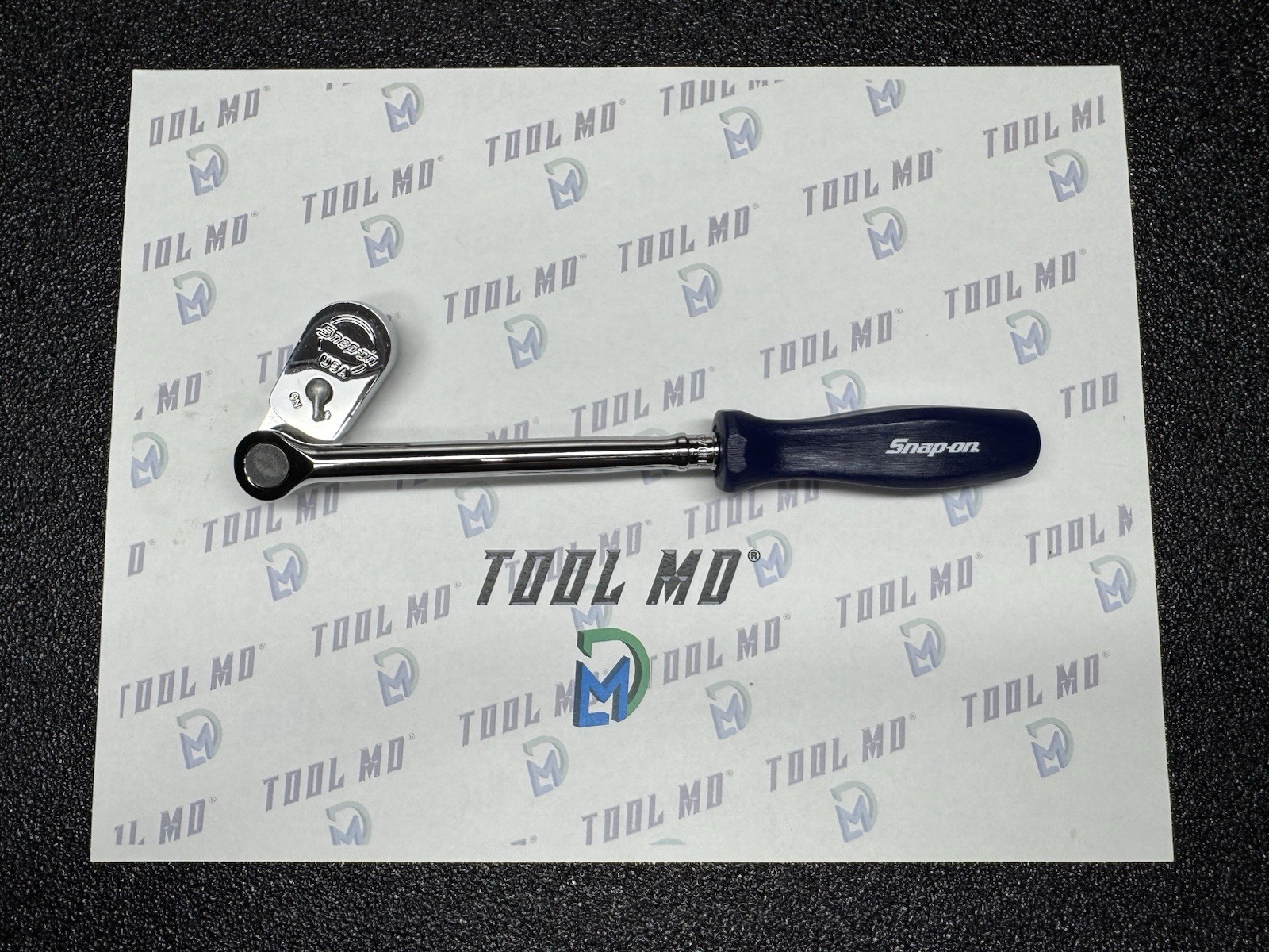 Snap-on Tools CLASSIC BLUE 1/4″ Drive Hard Grip Multi-Position Ratchet THD72MP