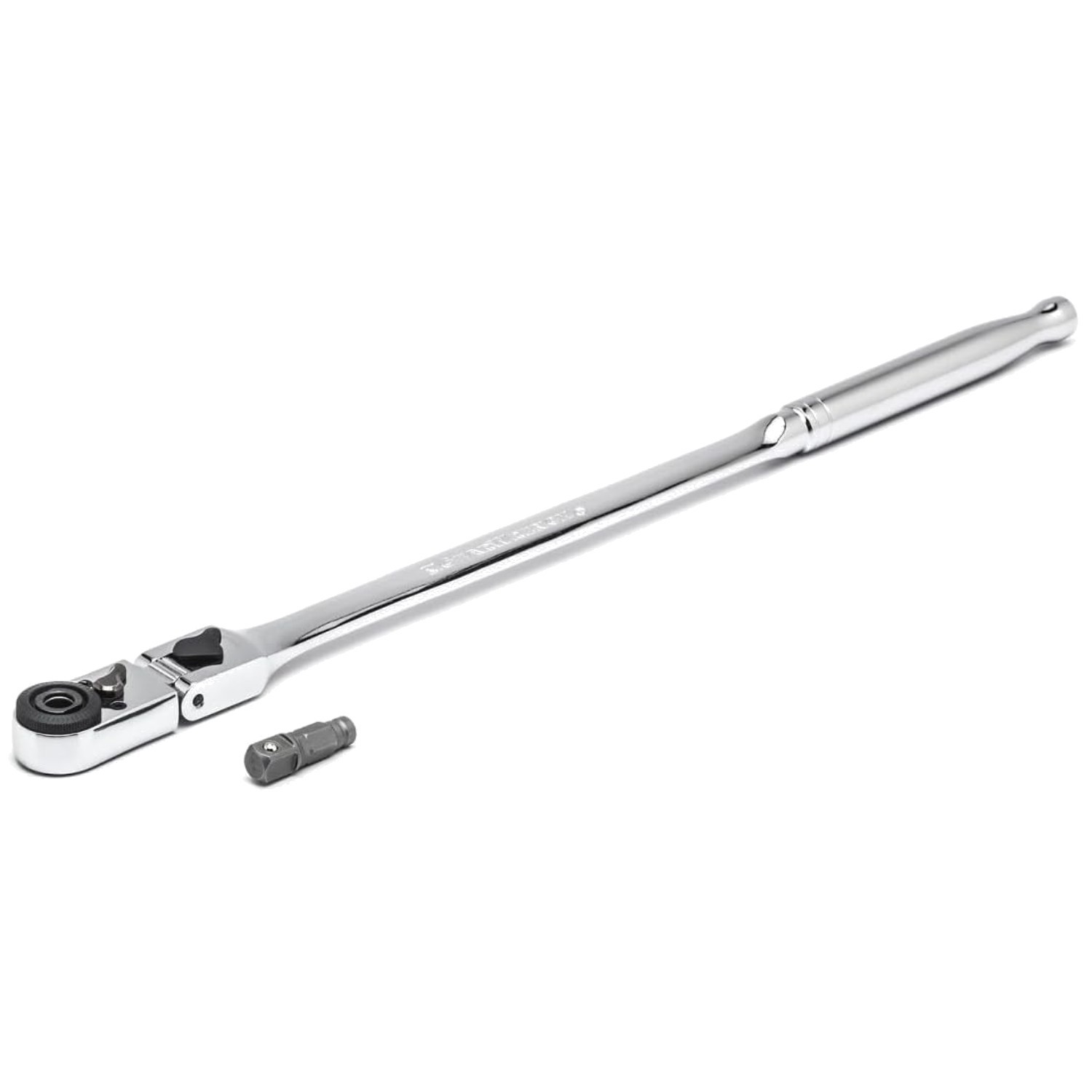 12″ Long Handle Flex Head Ratchet, 1/4″ Drive`