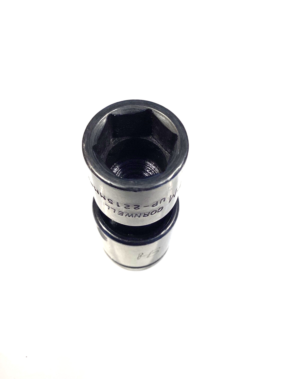 Cornwell Tools USA 3/8” Drive 15MM 6 Point Impact Universal Socket UP2215MM MINT