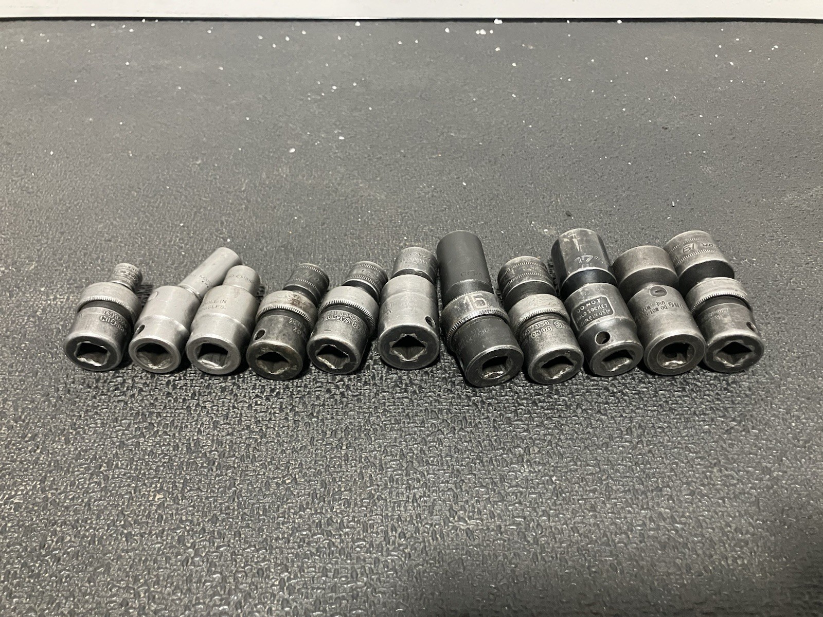 Snap On Matco Mac 3/8 Metric Impact Wobble Swivel Socket Set