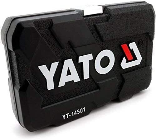 1/4″ Socket Set Ratchet 56pcs Yato Professional Tools Toolbox AS-DRIVE YT-14501