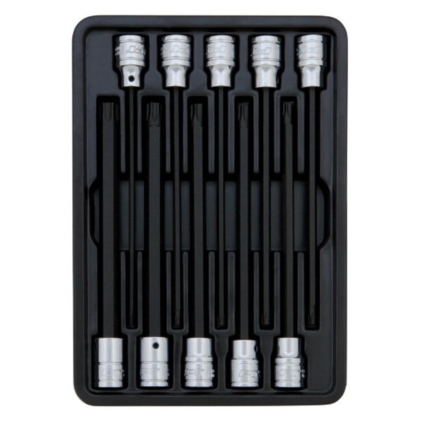 Performance Tool 3/8″ Drive Metric Torx Bit Socket Set 10 Pieces